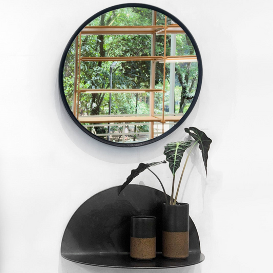 prateleira de aço circular