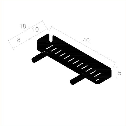prateleira para box